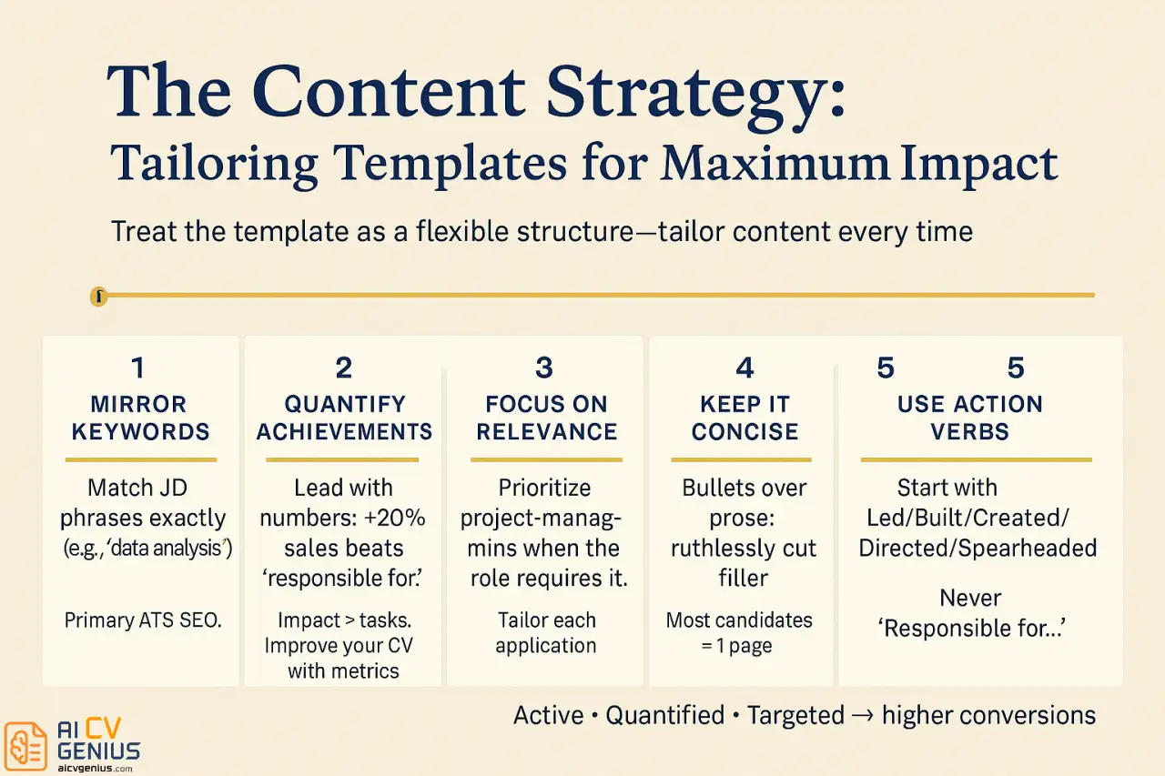 The Content Strategy Tailoring Templates For Maximum Impact