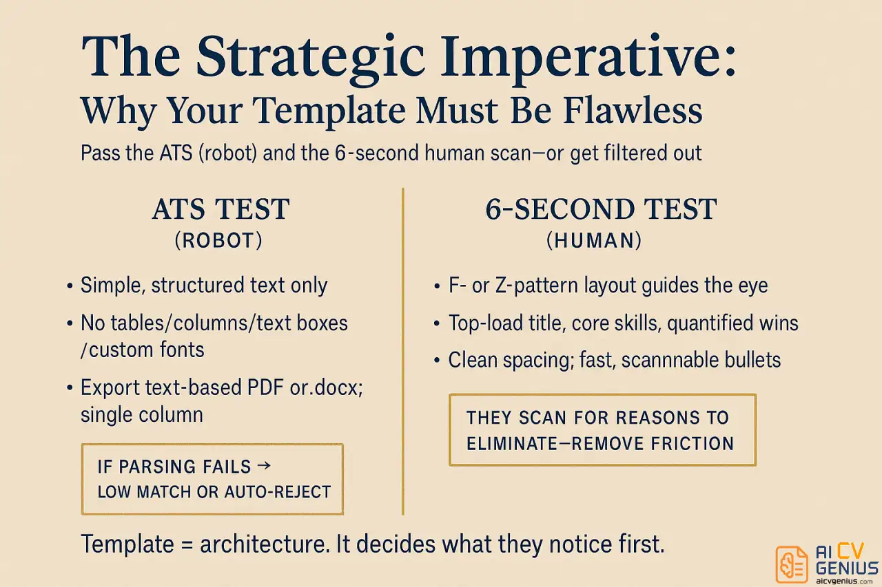 The Strategic Imperative Why Your Template Must Be Flawless