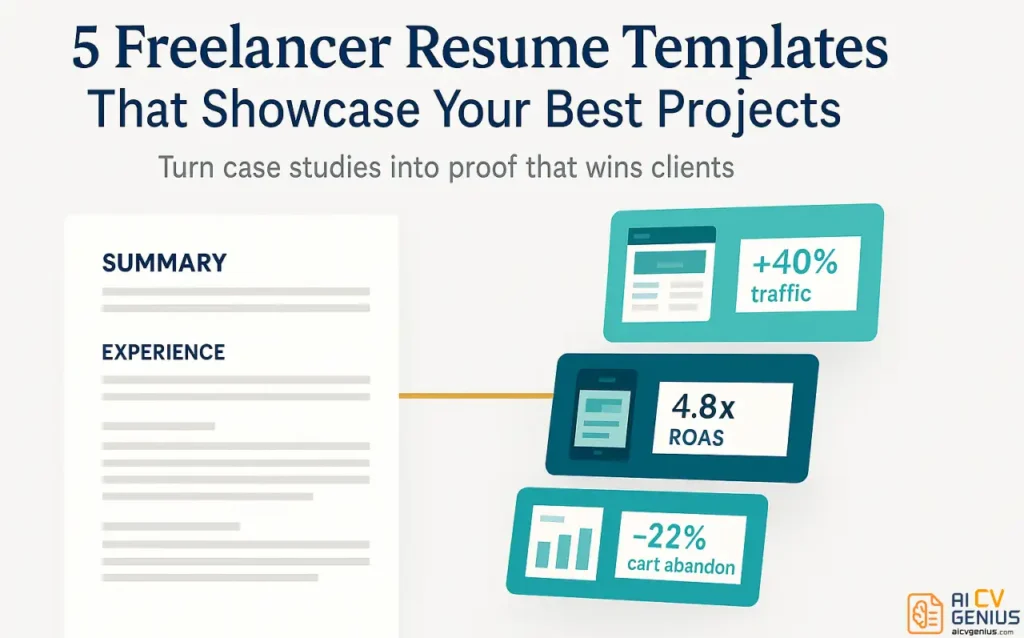 5 Freelancer Resume Templates That Showcase Your Best Projects