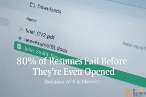 80% Of Resumes Fail Before They’re Even Opened  -  Because Of File Naming