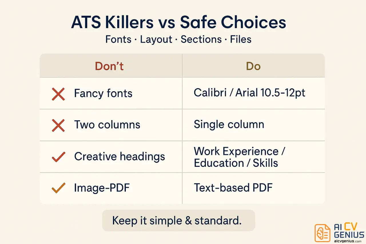 Ats Killers Vs Safe Choices