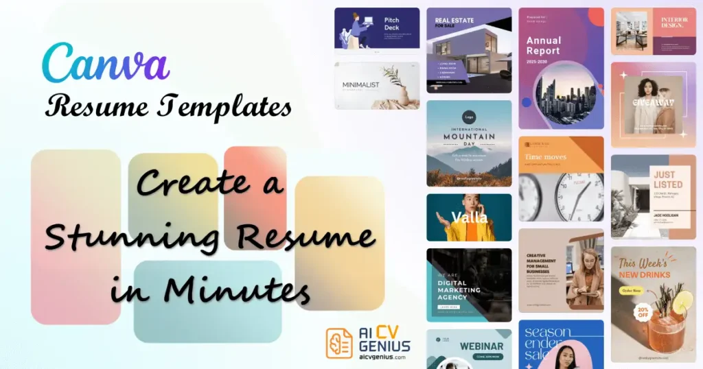Canva Resume Templates (Free &Amp; Pro): Create A Stunning Resume In Minutes
