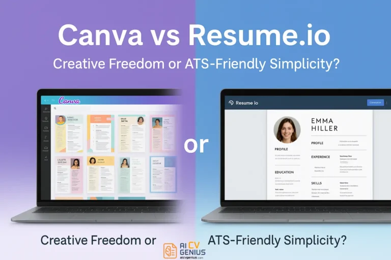 Canva vs Resume.io – Which Resume Builder Should You Use?