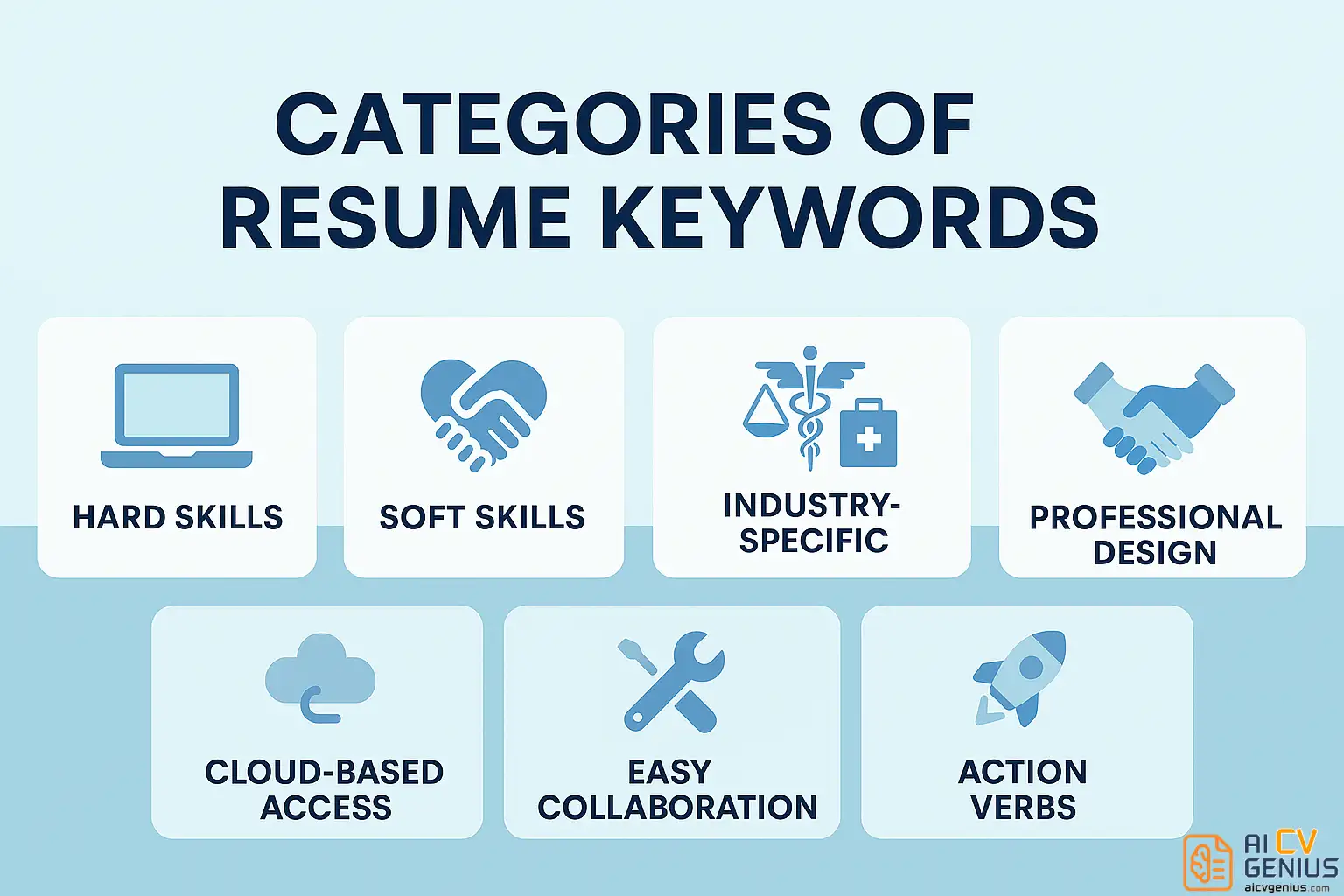 Categories Of Resume Keywords