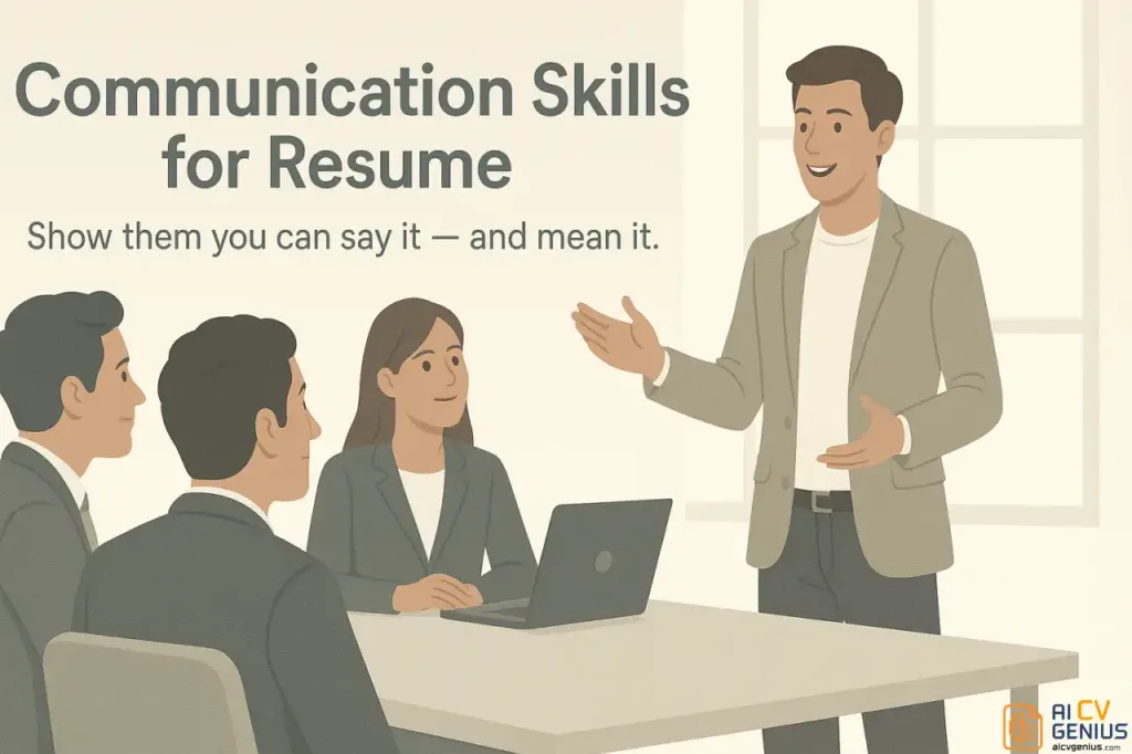 Communication Skills For Resume (With Examples That Get Noticed)