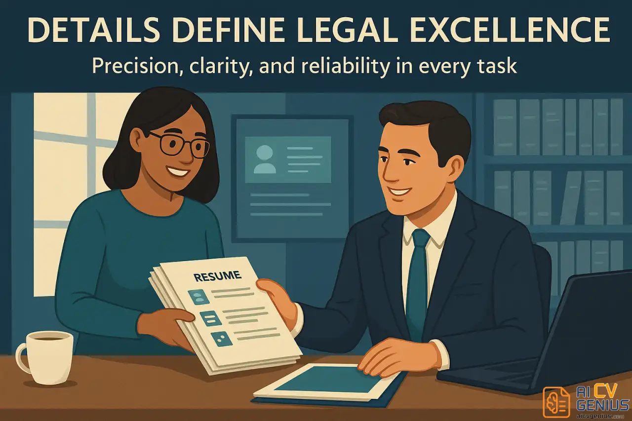 Details Define Legal Excellence