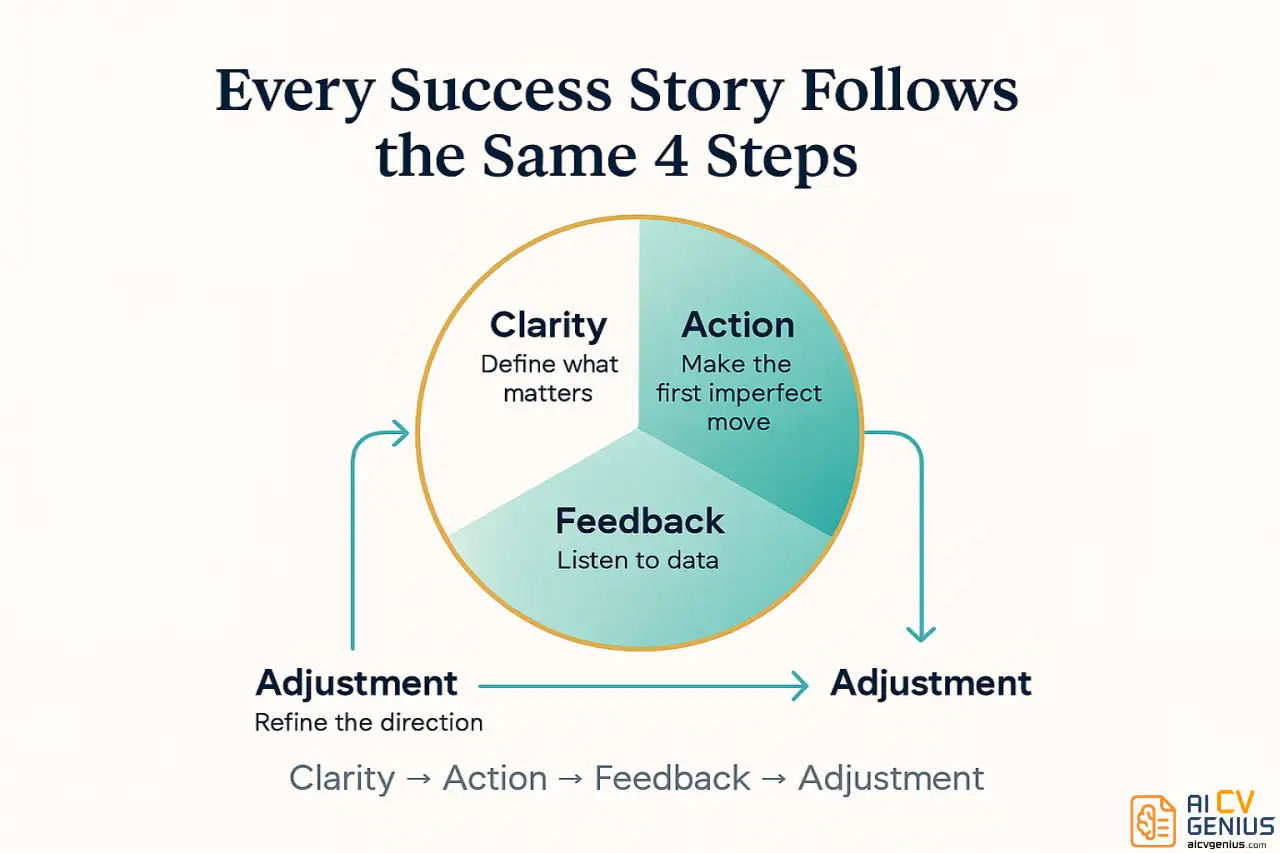 Every Success Story Follows The Same 4 Steps
