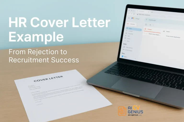 HR Cover Letter Example: From Rejection to Recruitment Success