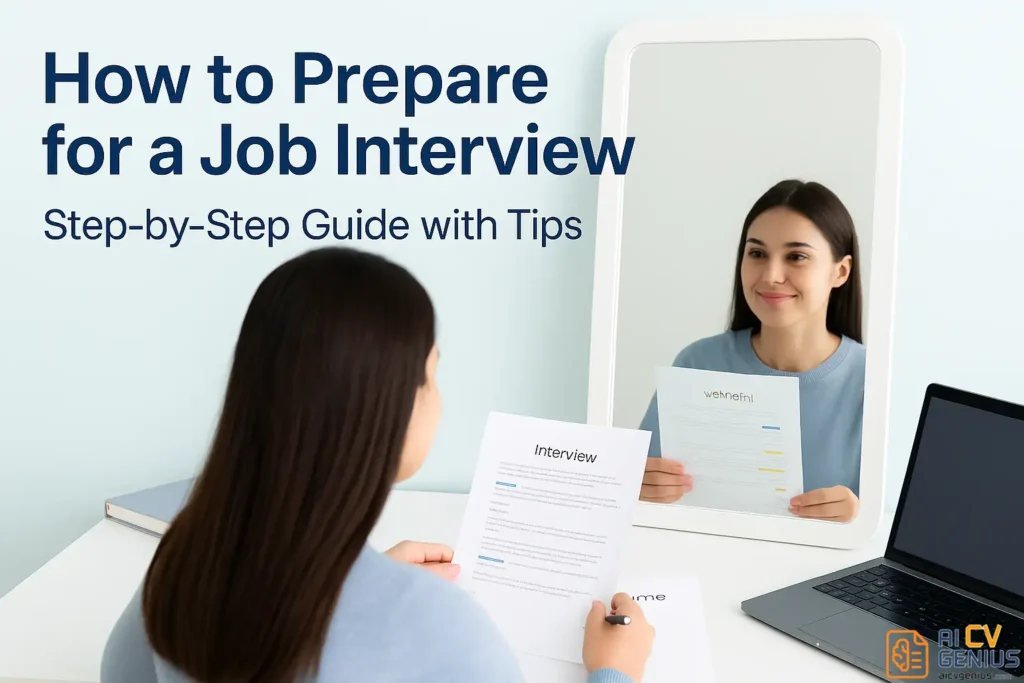 How To Prepare For A Job Interview (Step-By-Step Guide With Tips)