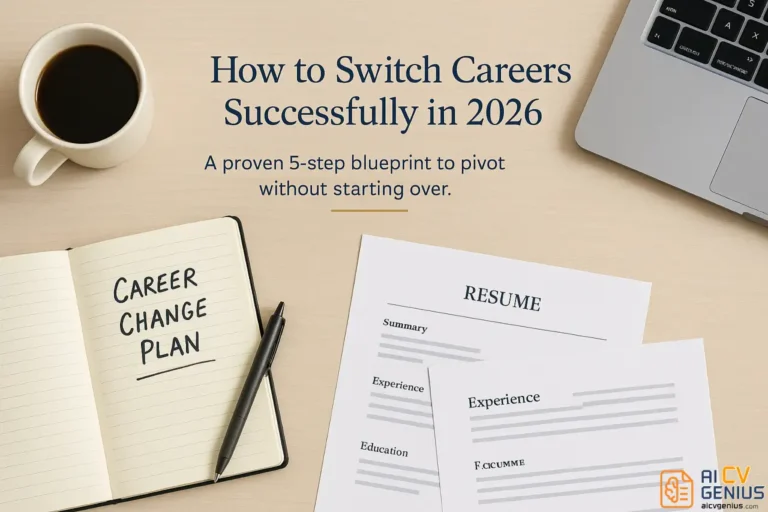 How to Switch Careers Successfully in 2026 (5-Step Plan)