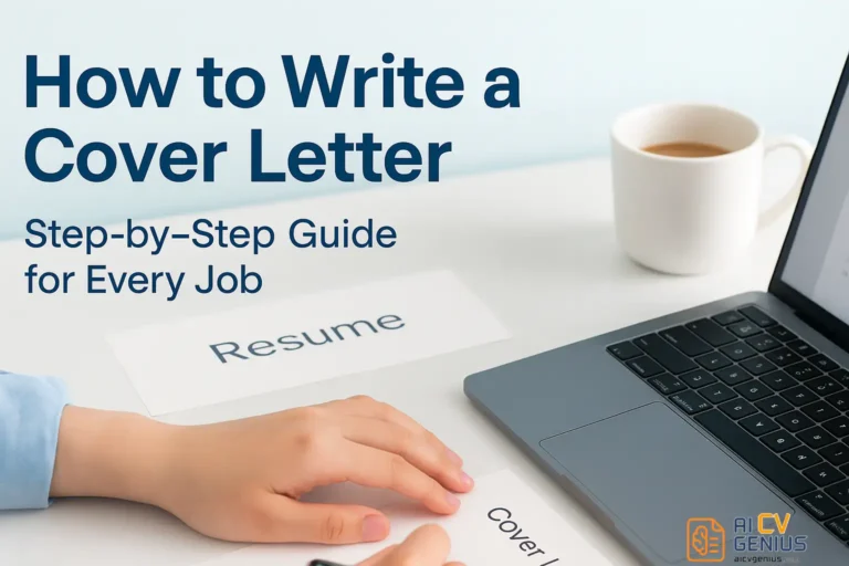 How to Write a Cover Letter: Step-by-Step Guide for Every Job