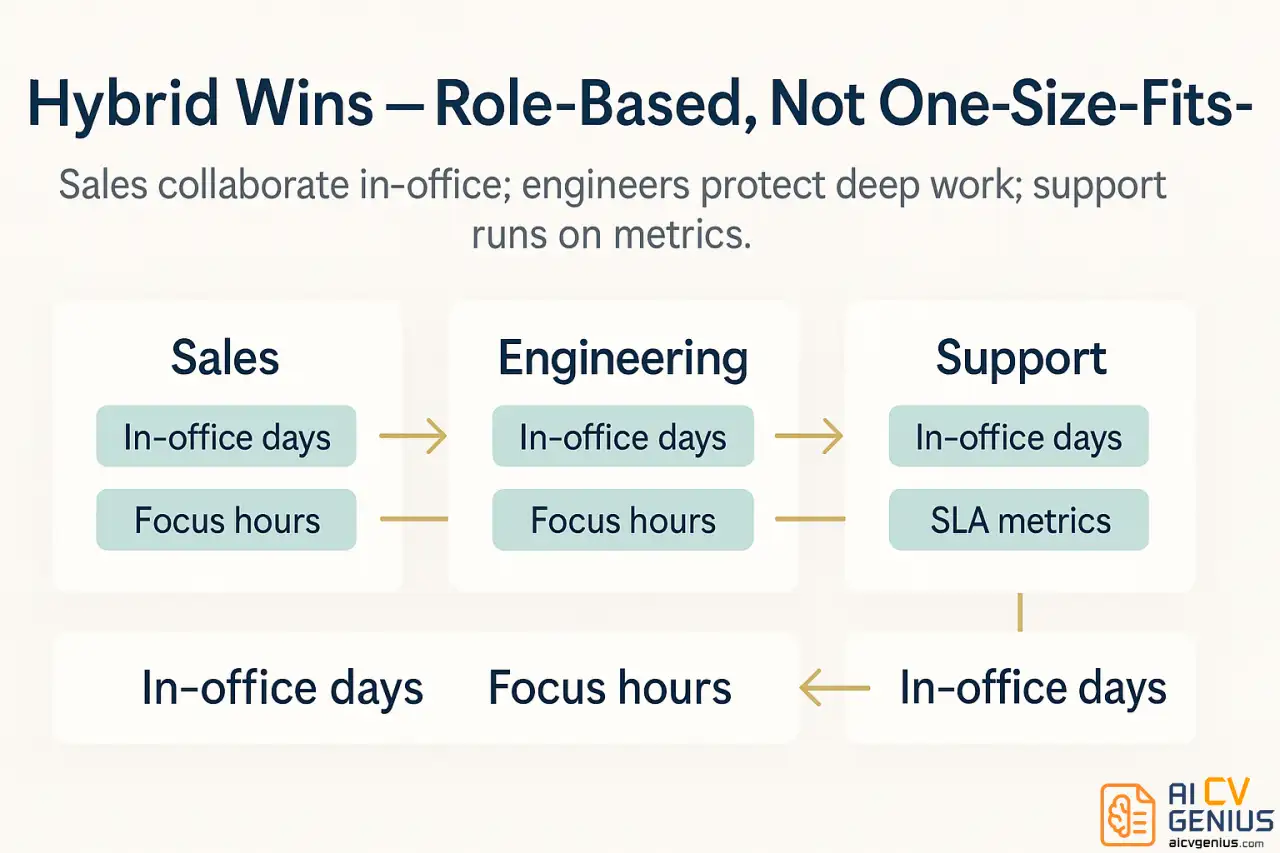 Hybrid Wins  -  Role Based, Not One Size Fits All