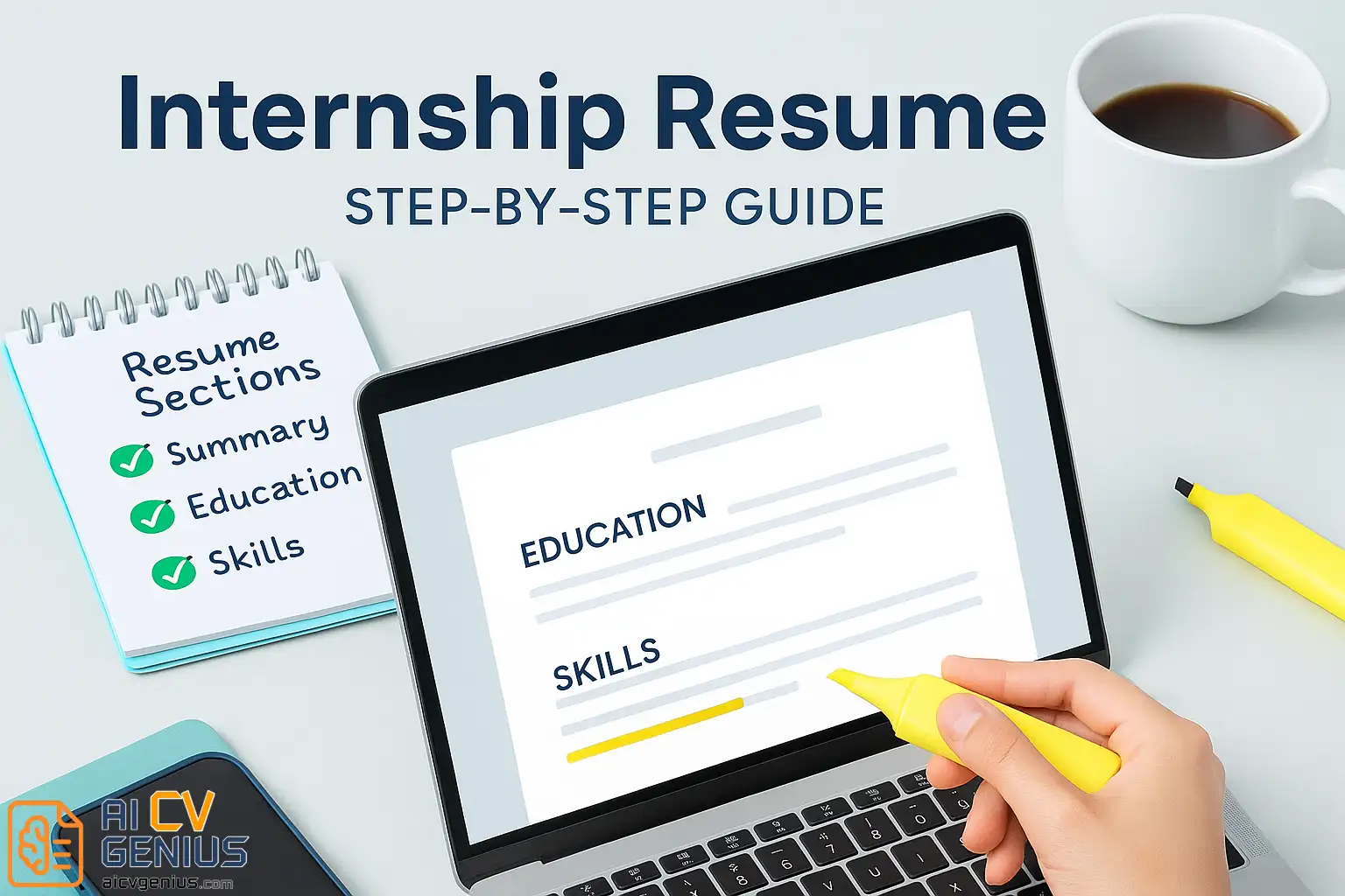 Internship Resume – Step-By-Step Guide