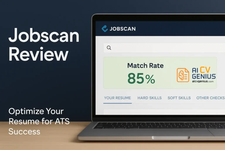 Jobscan Review – From Rejection Emails to 85% Match Rate