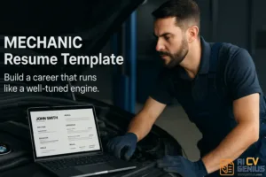 Mechanic Resume Template: Build A Career That Runs Like A Well-Tuned Engine