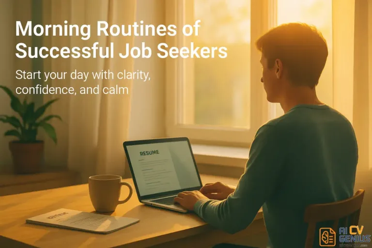 Morning Routines of Successful Job Seekers: How to Start Each Day with Focus and Confidence