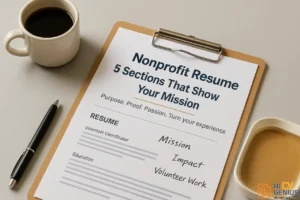 Nonprofit Resume   5 Sections That Show Your Mission