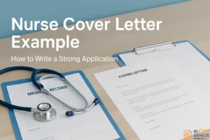 Nurse Cover Letter Example – How To Write A Strong Application