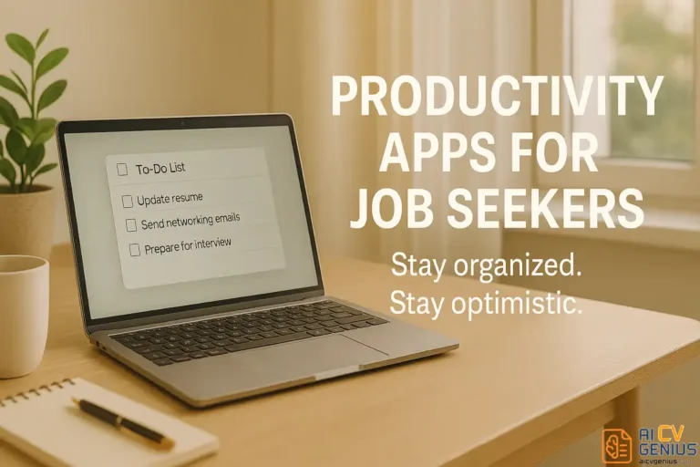 Productivity Apps for Job Seekers: Stay Focused, Stay Sane