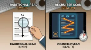 Recruiters Don’t Read Your Cv Top-Down – Here’s How They Really Scan It