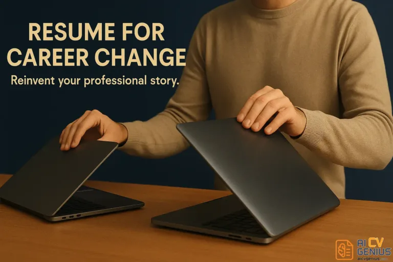 Resume for Career Change: How to Reinvent Your Professional Story