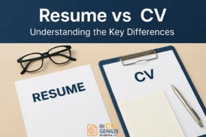 Resume Vs Cv: Understanding The Key Differences