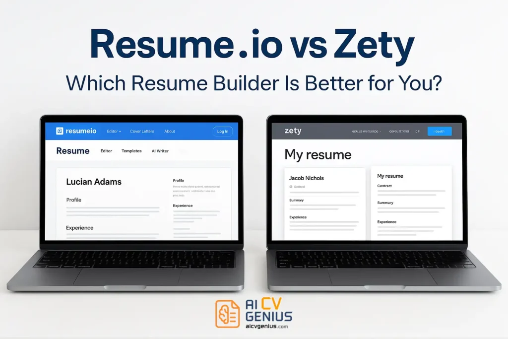 Resume.io Vs Zety: Which Resume Builder Is Better For You?
