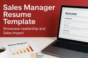 Sales Manager Resume Template: Showcase Leadership And Sales Impact