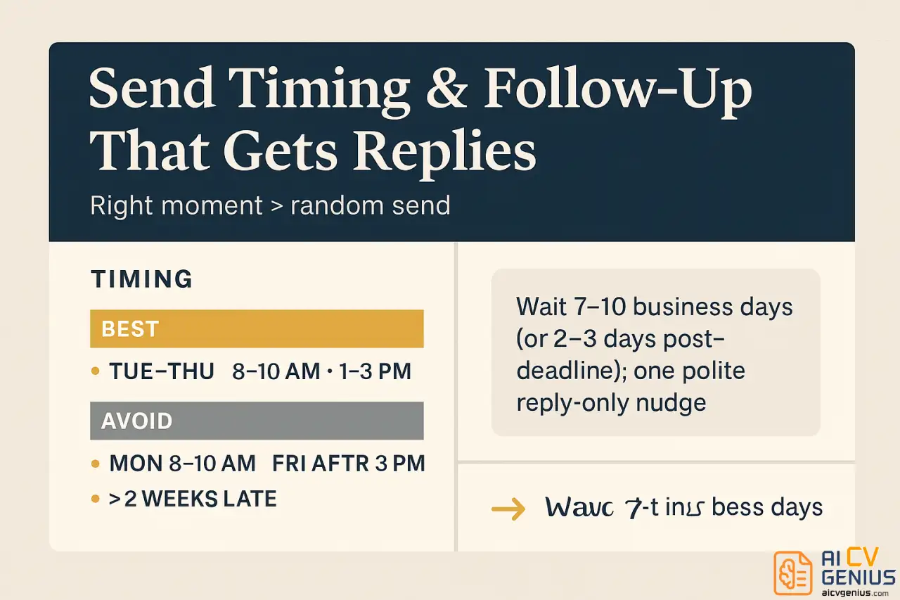 Send Timing &Amp; Follow Up That Gets Replies