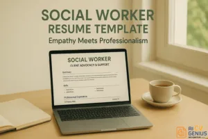 Social Worker Resume Template: Real Examples &Amp; Writing Guide