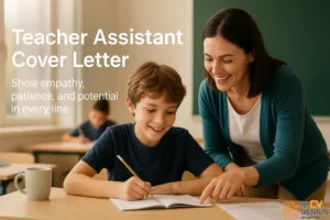 Teacher Assistant Cover Letter: How To Write A Compassionate And Professional Application