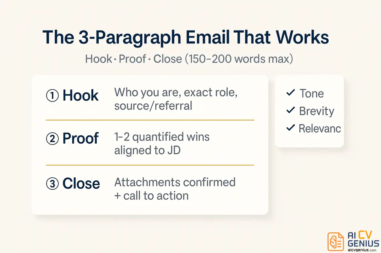 The 3 Paragraph Email That Works