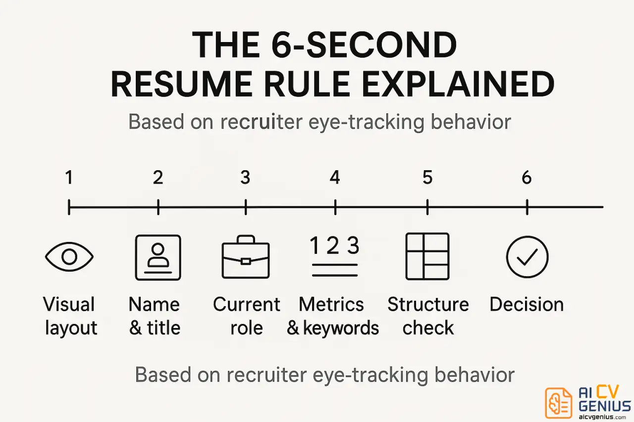 The 6-Second Resume Rule Explained