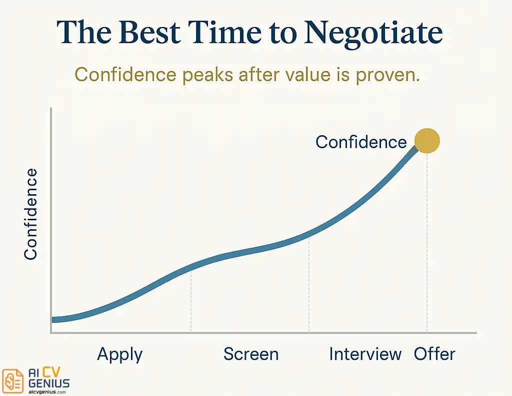The Best Time To Negotiate