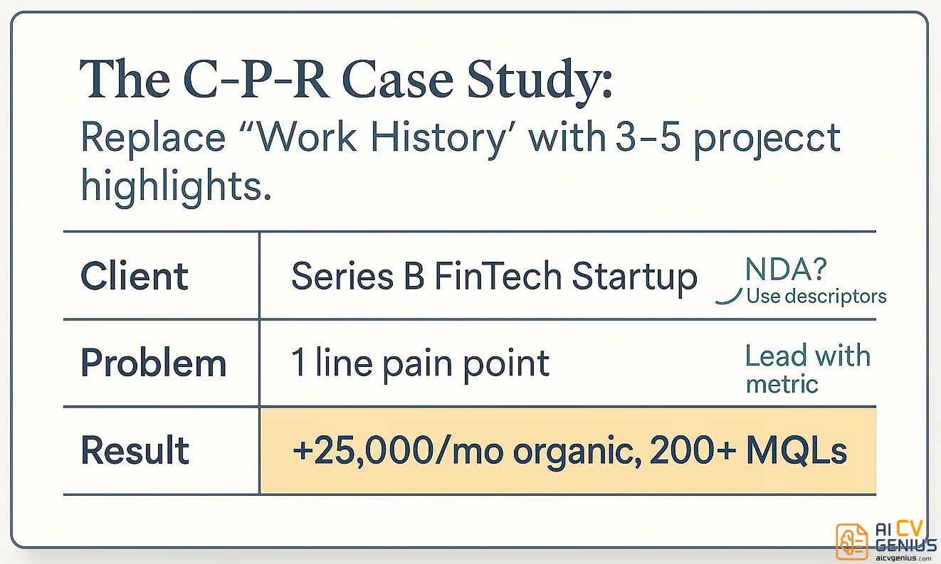 The C P R Case Study Client • Problem • Result
