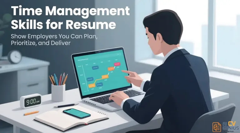 Time Management Skills for Resume: How to Show You’re Organized and Reliable