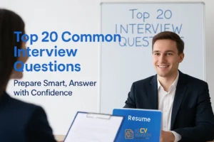 Top 20 Common Interview Questions And How To Answer Them