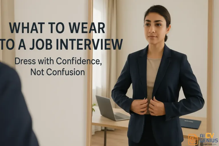 What to Wear to a Job Interview – Dress with Confidence, Not Confusion