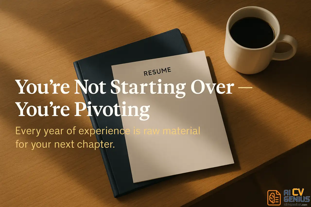You’re Not Starting Over - You’re Pivoting