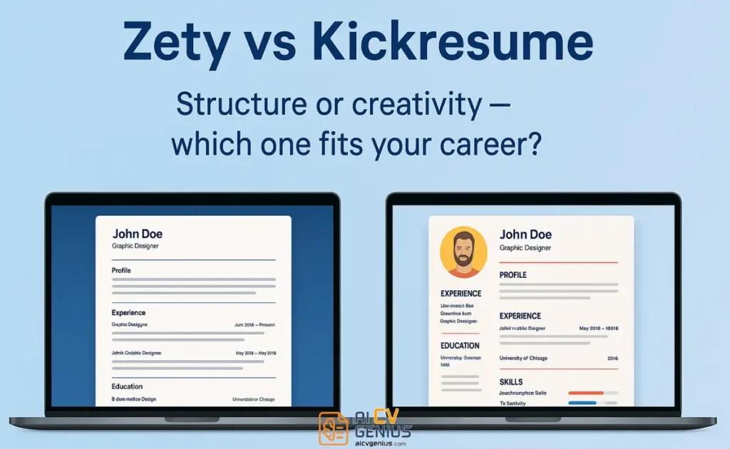 Zety Vs Kickresume: Which Resume Builder Actually Helps You Get Hired?