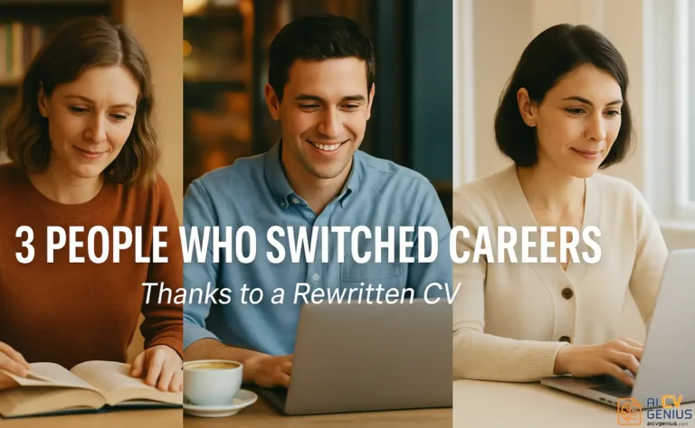 3 People Who Switched Careers Thanks to a Rewritten CV