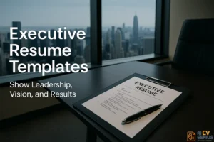 Executive Resume Template: Lead With Authority And Impact