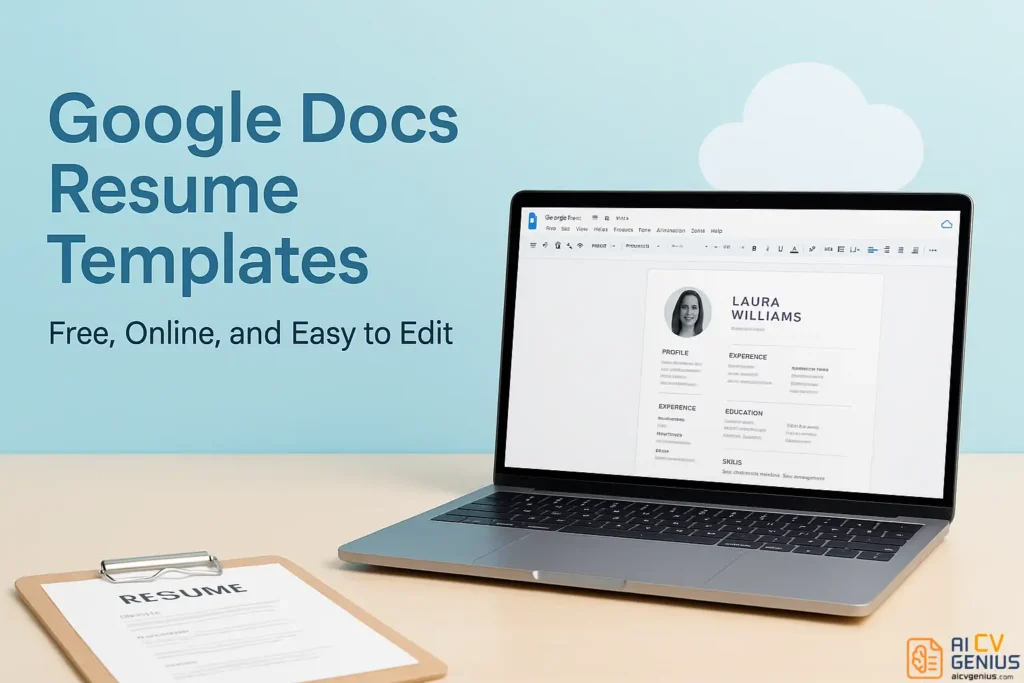 Google Docs Resume Templates – Free, Online, And Easy To Use