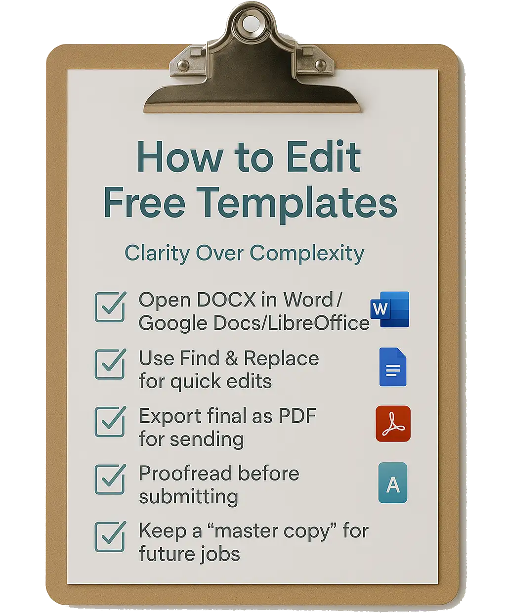 How To Edit Free Templates