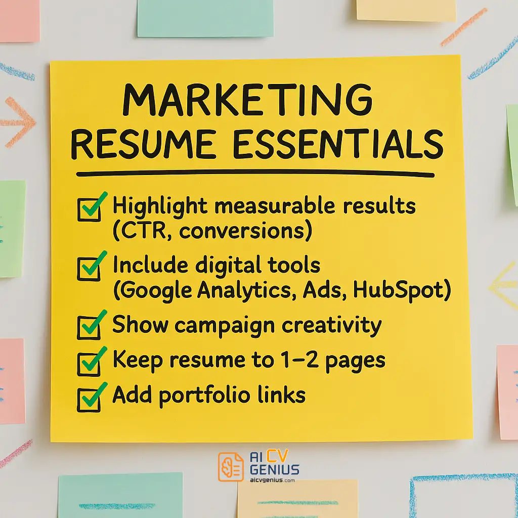 Marketing Resume Essentials