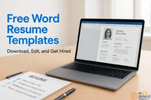 Resume Templates In Word (Free Download) – Easy To Edit And Professional