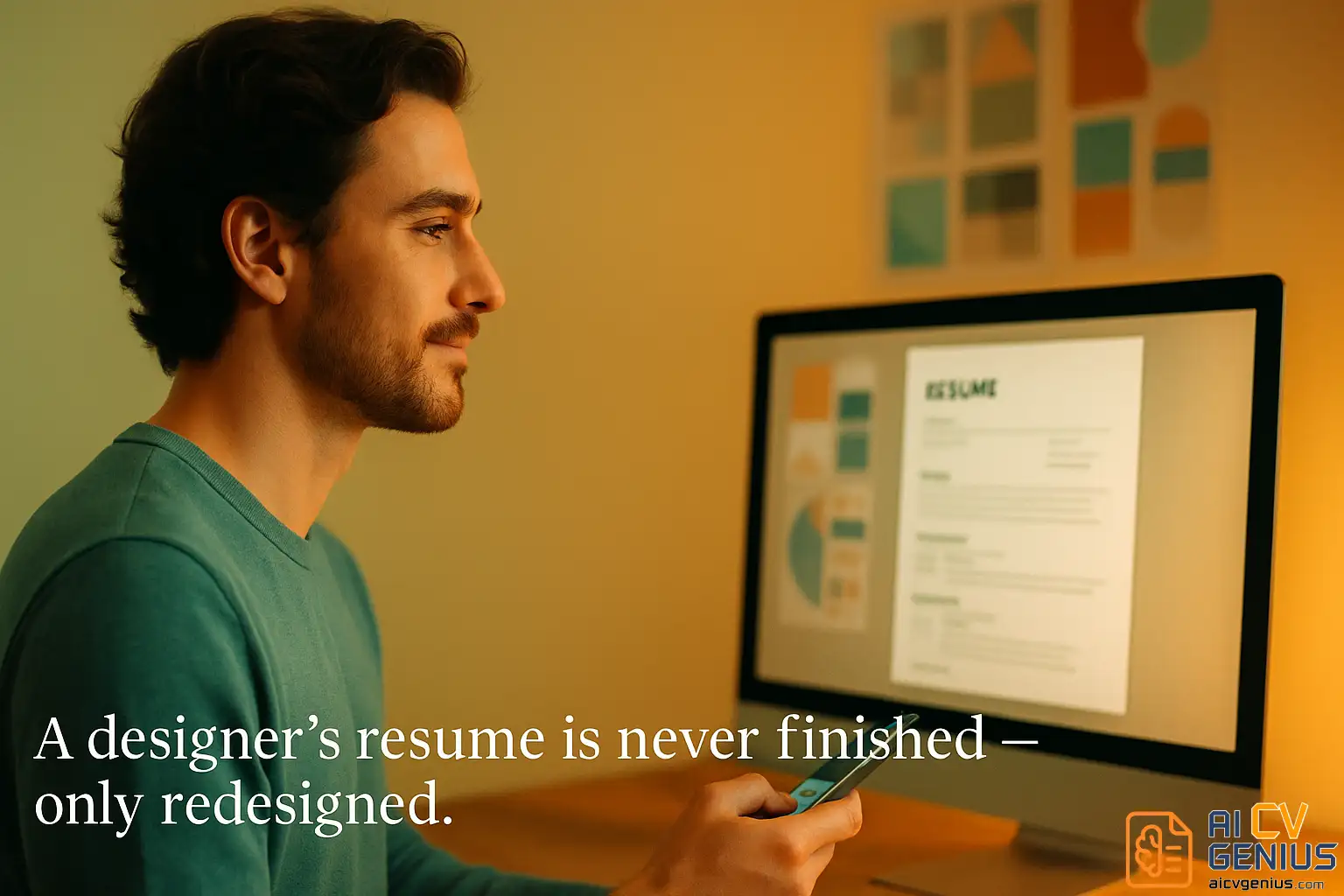 Graphic Designer Resume Template: Craft A Portfolio-Ready Resume That Speaks Creativity 2 A Designer’s Resume Is Never Finished, Only Redesigned