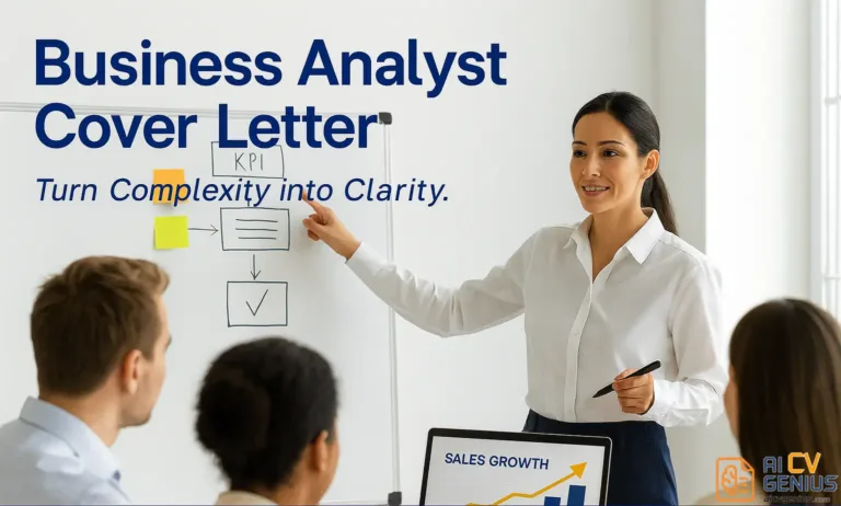 Business Analyst Cover Letter – Turn Complexity into Clarity