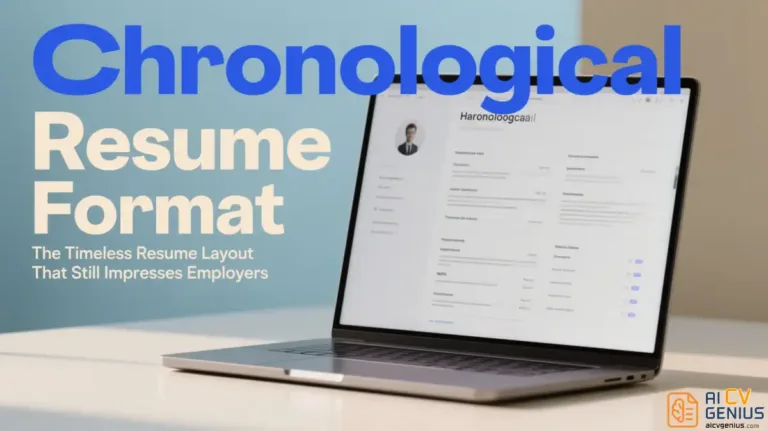 Chronological Resume Format: The Timeless Resume Layout That Still Impresses Employers