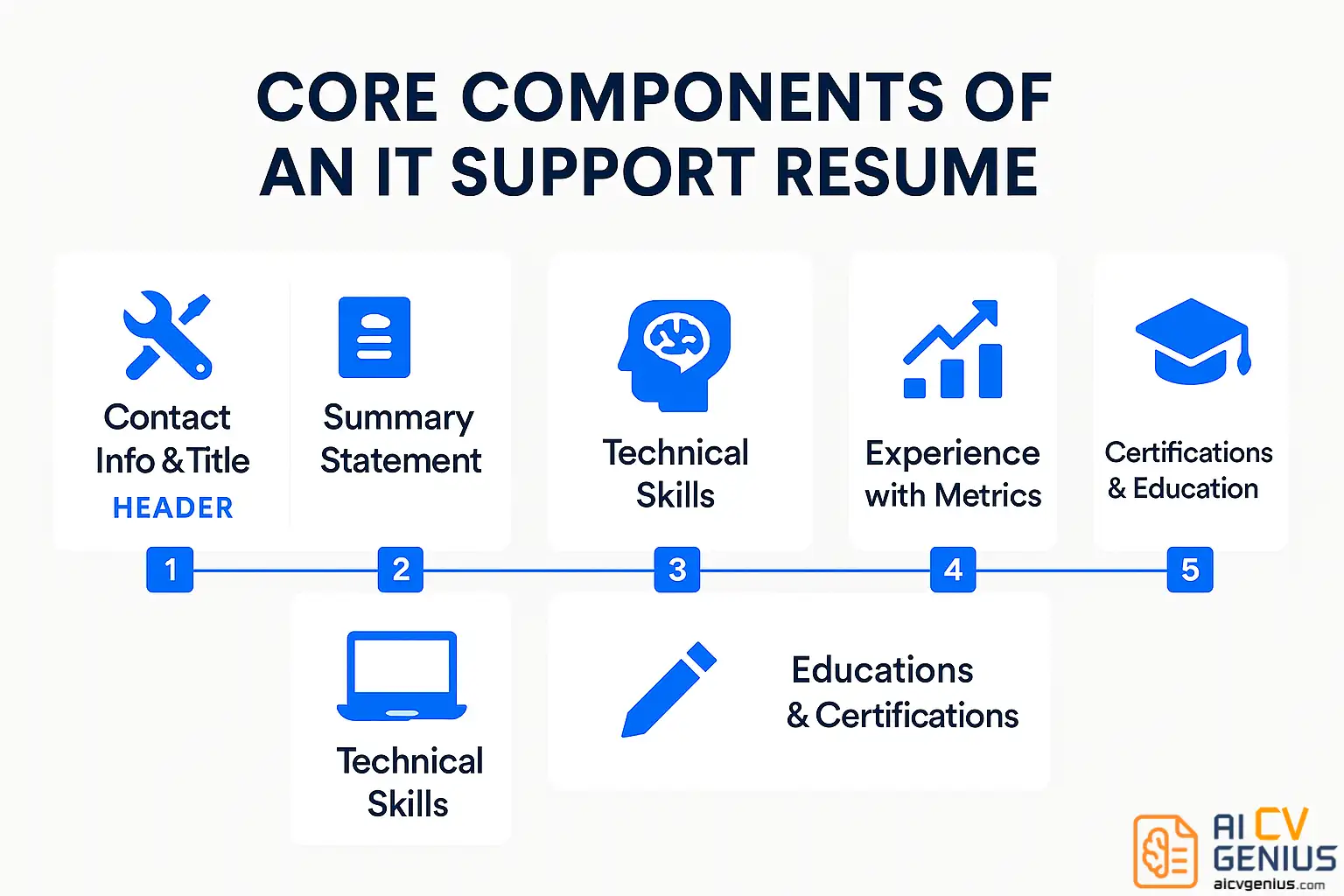 Core Components Of An It Support Resume